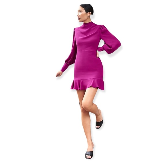 EXPRESS Black Square Toe Slide Heeled Sandals 9 NWT - Picture 3 of 4